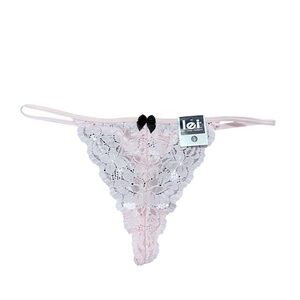 Y2K Deadstock L.E.I Thong Panties NWT